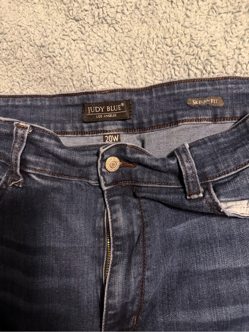 Judy Blue Medium/Dark Blue Skinny Jeans